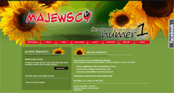 Desktop Screenshot of majewscy.pl